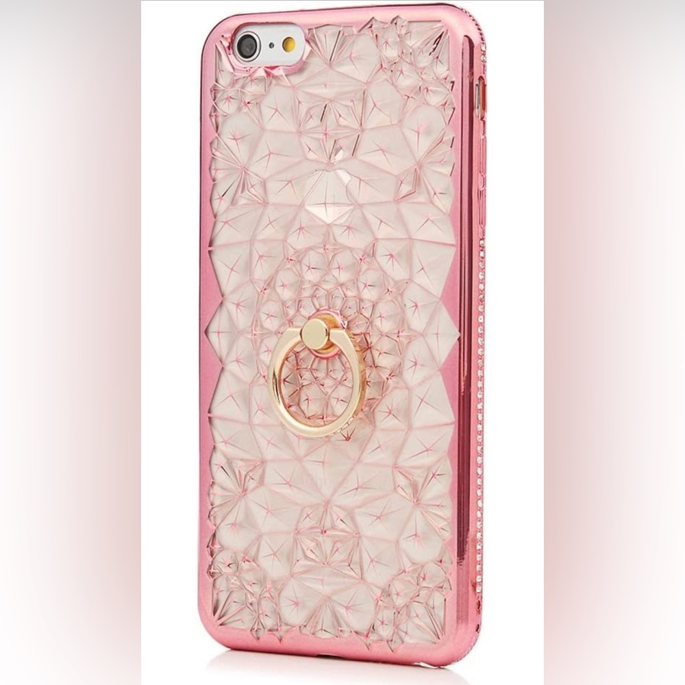 iPhone 6 / iPhone 6S Case, Rhinestone Bling Metal Frame Bumper